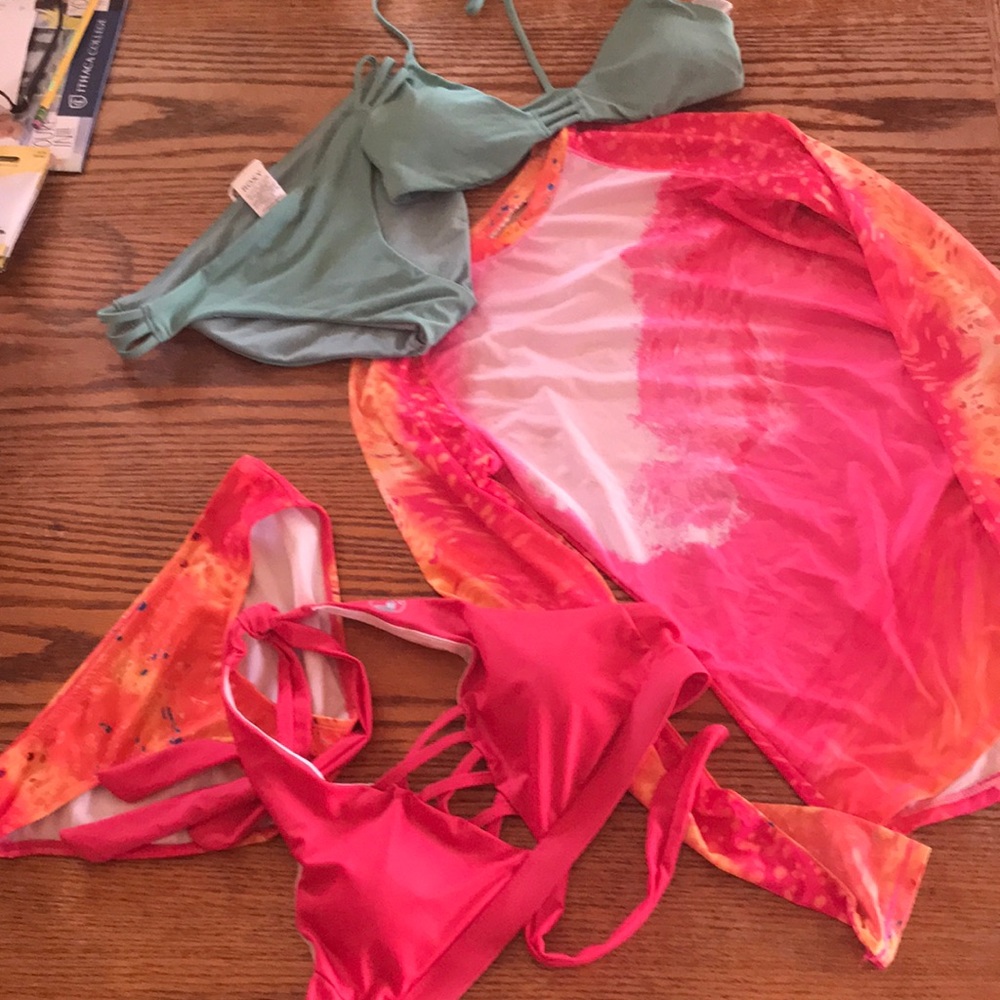 X-small bathing suits sun shirt